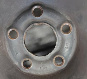 Zachovalé letní kola 15" 5x100 195/55 ŠKODA - VW - AUDI - 4