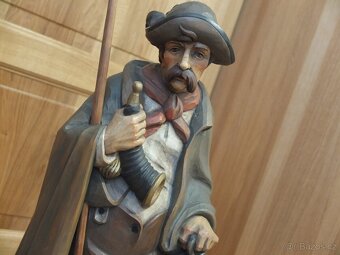 Velká Socha ponocný-- krásný Top kus - 4