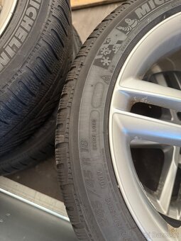 Prodám alu sadu 245/45 R18 Audi+zimní Michelin - 4