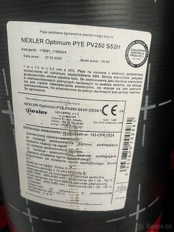 Modifikovaná SBS střešní lepenka IPA PYE PV250 S52H - 4