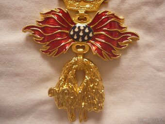 RU Rytířský řád zlatého rouna vyznamenání Rakousko FJI - 4