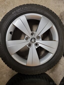 Originílní zimní Alu sada Superb 215/55 R17 - 4