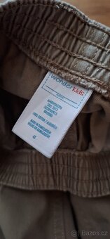 3/4 bavlněné kalhoty vel. 104/4 roky - 4