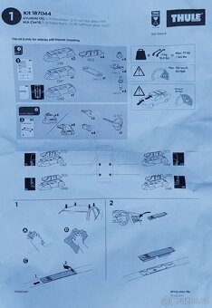 Kit Thule 7044 - HYUNDAI i30 12-17, KIA Cee’d 12-18 - 4