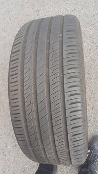 prodám Litá kola černé 151x17H2 viper D7 s pneuv Barum - 4