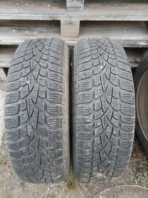 Prodám zimní pneu Opel corsa s plechovými disky 185/65/r15 - 4