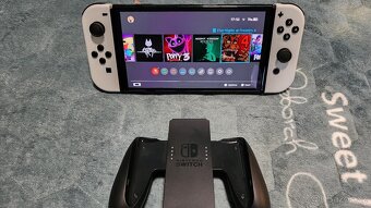 Nintendo switch oled + hry - 4