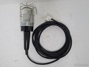 Transportka - Retro dílenská lampa - ČSSR - 4