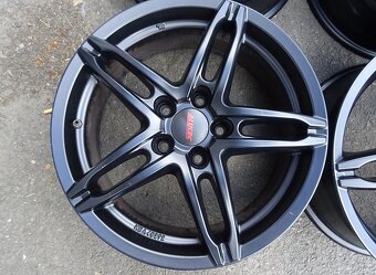 Alu disky černé ALutec 17", 5x114.3, ET 38, šíře 7J - 4
