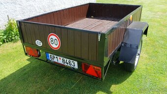 Přívěs za osobní auto domácí výroby - 4