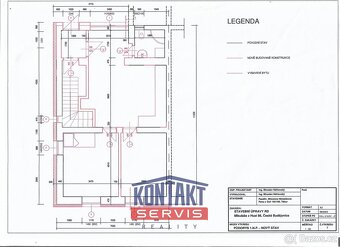 Pronájem nově rekonstruovaného bytu 3+kk, 53 m2 - České Budě - 4