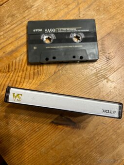 Magnetofon. kazety MC TDK SA 90., typ II chrom, CRO2 - 4