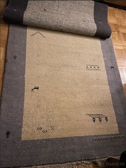 INDO GABBEH ručně vázaný koberec IKEA, 100% vlna,140x200cm - 4