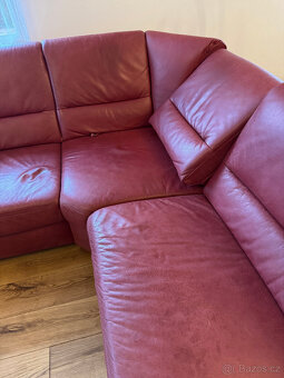 Kožená sedací souprava - 4