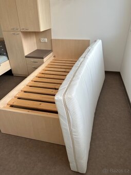 Prodám masivní uplně nové postele 80 x 200cm, včetně matrací - 4
