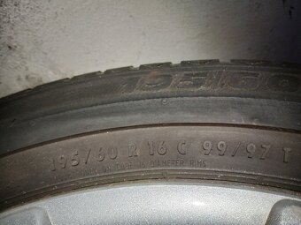 Vw Sharan  zimní kola 195/60 R16 C zátěžové - 4