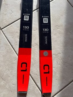 Dětské/JR Běžky Atomic Pro C1 JR Skintec 130 cm + hole SWIX - 4