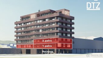 Pronájem kanceláří v moderní budově s parkováním, Liberec II - 4