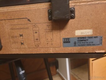 Hifi systém ITT stereo 7200 hifi compact - 4