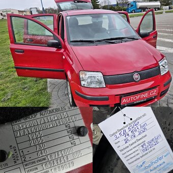 FIAT PANDA BENZÍN 2009 KLIMA, najeto 75tis.km 1.majitel - 4