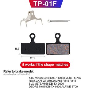Brzdové destičky k elektrokolům na kotouč. brzdy i hydraulic - 4