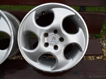 Alu kola 5x100 15 X 6 1/2 JJ ET 35,Střed 57,1 VW,Seat,Škoda, - 4