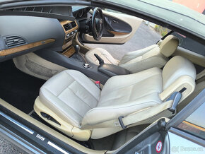E64 Pre-lci Béžová kůže sedadla s výhřevem - 4