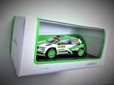 Model ŠKODA Fabia III R5 Rally Deutschland 2017 Abrex 1/43 - 4