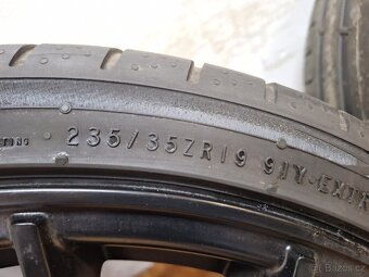 Alu kola R19 5x108 Keskin + letní pneu 235/35/19 - 4