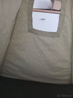 Dětské teepee s motivem dubových listů a ušitou matrací - 4