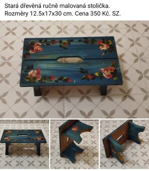 Staré a starožitné Doplňky a dekorace. Ceny viz fota. - 4