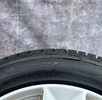Originální Alu kola 5x112 Audi A4 225/50/17 DOT24 - 4