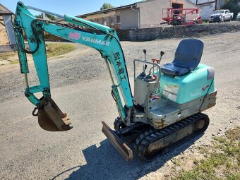 JAPONSKÝ MINIBAGR YANMAR B08 800KG - 4