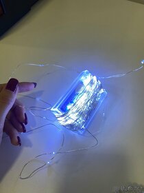 Světelné LED řetězy 2x 10m, 1x 5m - 4