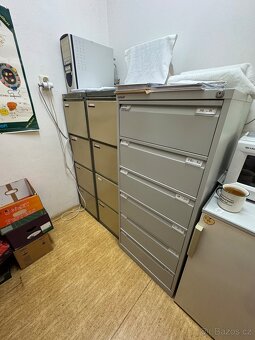 Kartotéka BISLEY – kovová, jako nová – 6000 Kč/ks (konec 1/2 - 4