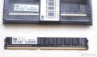 8GB DDR3 (PC3) 1600 UDIMM DIMM pro PC NOVÉ, čipy SAMSUNG - 4