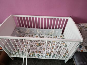 Prodám dětskou postýlku s vybavením - 4