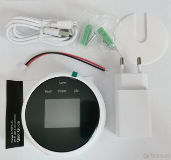 Chytrý WiFi detektor zemního plynu TUYA s LCD displejem - 4