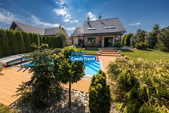 Pronájem novostavby rodinného domu, 5+kk, 180 m2 s garáží a - 4
