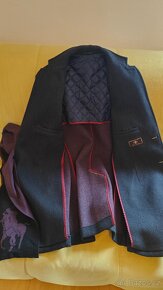 Panský kabát Bitsiani 52 + šála Ralph Lauren - 4
