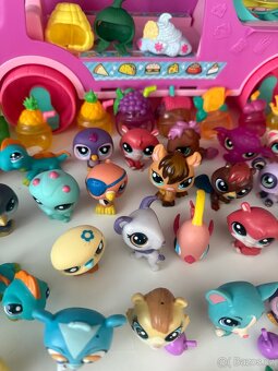 Littlest Pet Shop -LPS 58 ks + Autobus a doplňky - 4