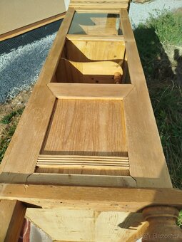 Starožitný skleník / vitrína / velice pěkná - 4