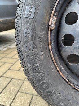 215/65 R16 zimní komplety Peugeot Rifter 5x108 + letní pneu - 4