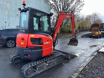Pásový bagr Kubota U36-4,r.v.2018,2684MTH,PRODLOUŽENÉ RAMENO - 4