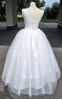 NOVÉ TŘPYTIVÉ svatební šaty GLITTER do TANEČNÍCH - 4