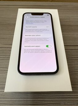 Apple iPhone 13 mini 128GB černý, baterie 93% - 4