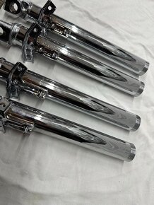 Predám spodné klzáky JAWA 250 350 Panel/kyvac replika PASUJÚ - 4