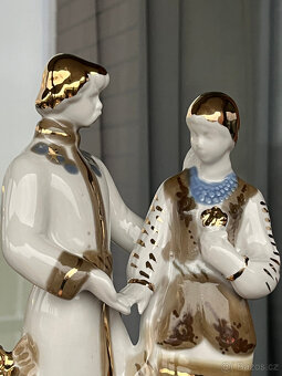 Sběratelská soška Zamilovaný pár 25.5 cm, Polonne - 4