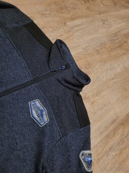 Šedá fleecová mikina CMP - 4