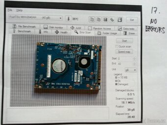2.5" HDD PATA IDE 40GB - testovane - 4